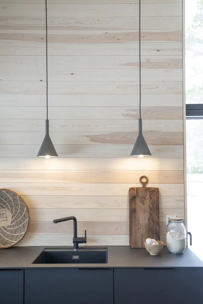 Modern Rustic Beachfront Dining