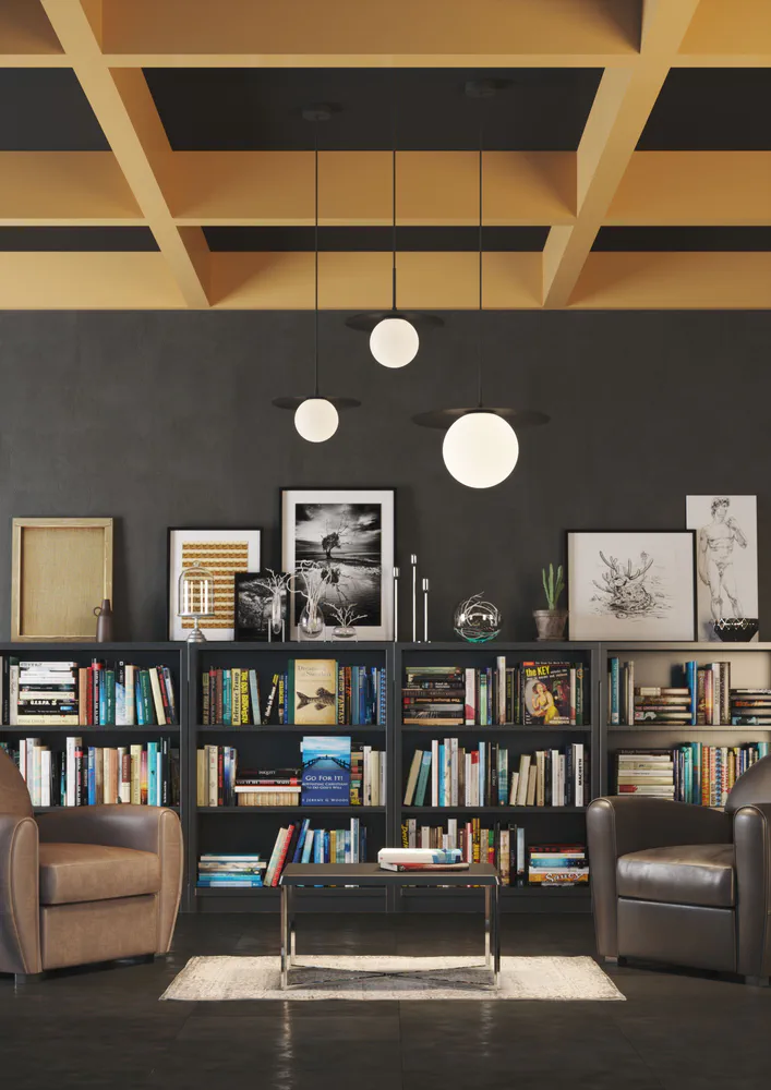 Contemporary Living Room Design for a Film Producer and Academic Luminary