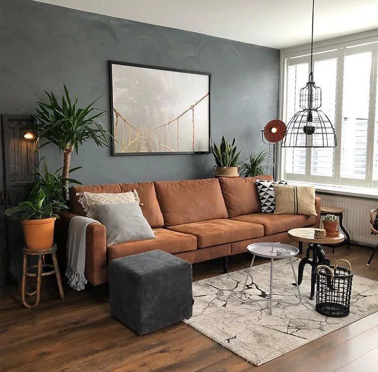 Urban Loft Living Room Design for an Airline Pilot