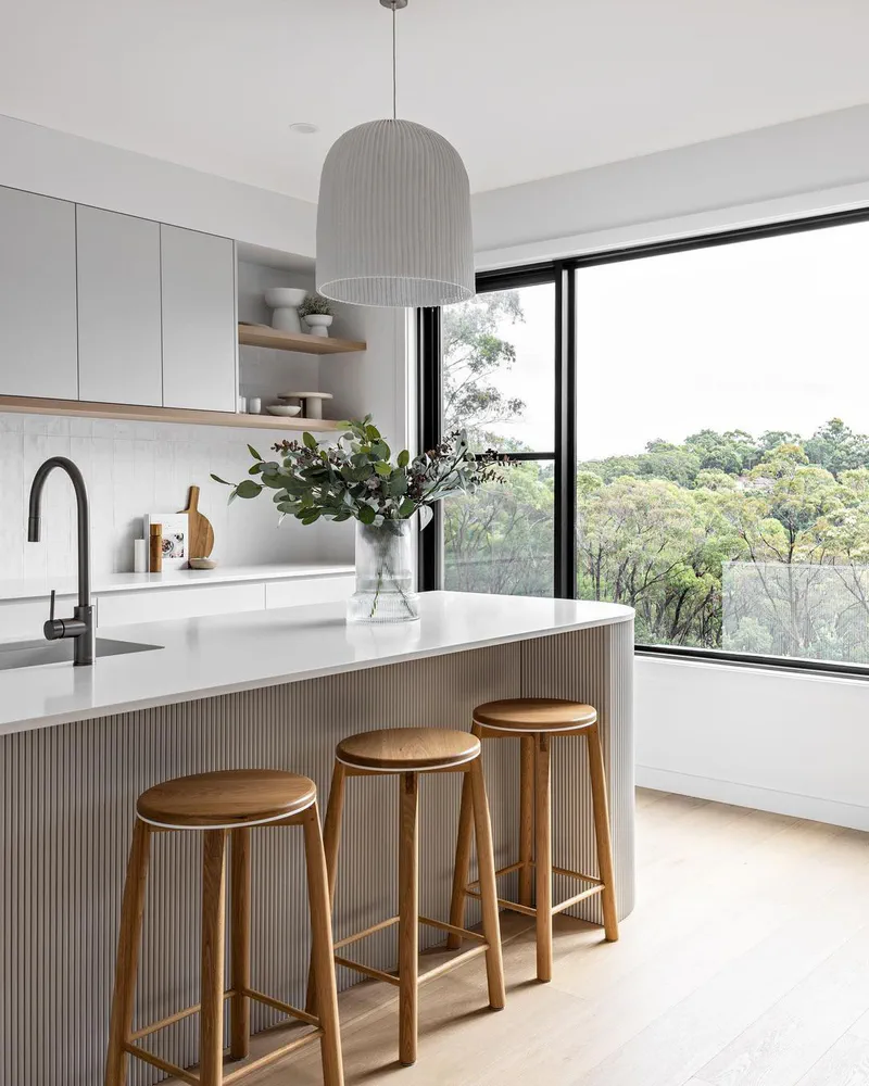 Bright Modern Scandinavian Kitchen