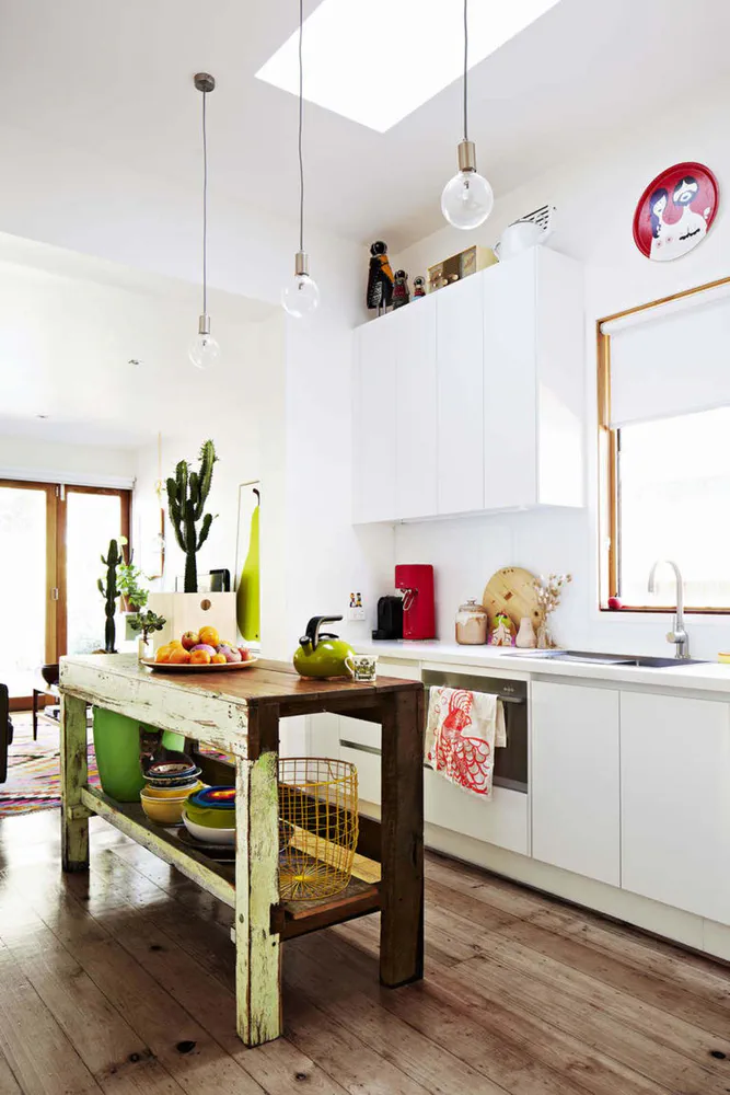 Modern Farmhouse Parisian Kitchen