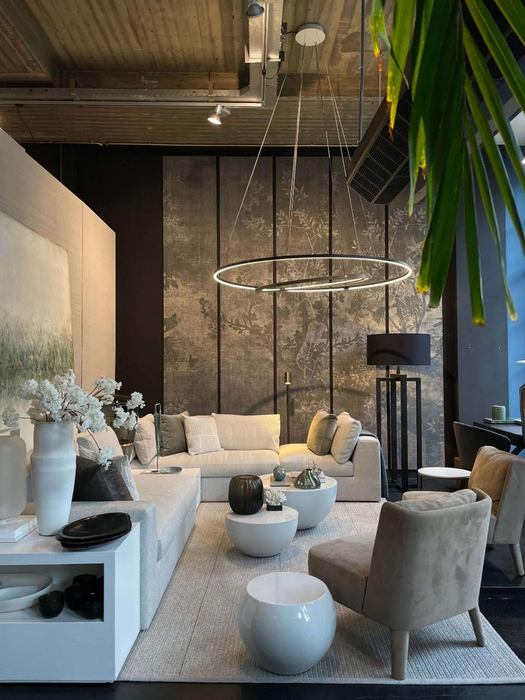 Modern Japanese Minimalist Living Room Design