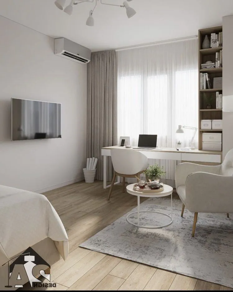 Modern Minimalist Bedroom Design for Aging in Place
