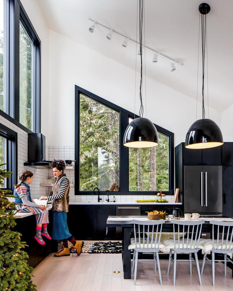 Modern Rustic Open-Plan Living