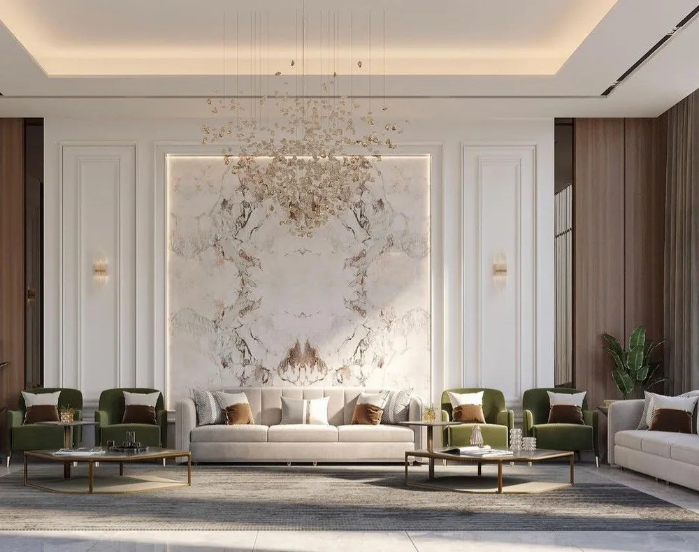 Contemporary Elegant Living Room