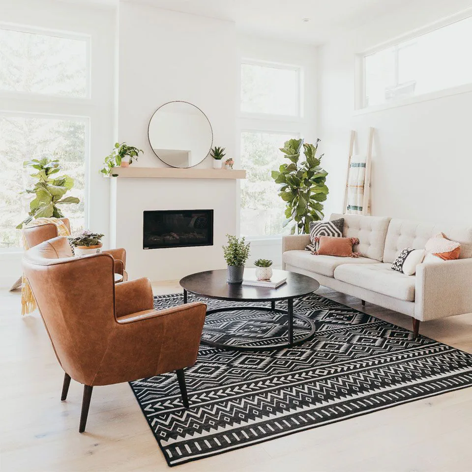 Elegant Minimalist Living Room Retreat