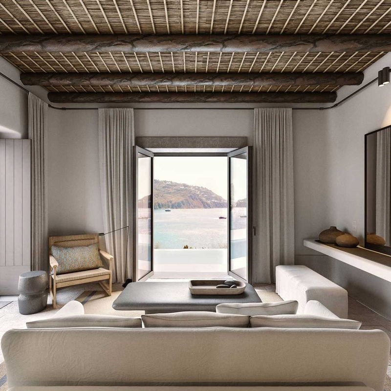 Mid-century Modern Smart Living Room