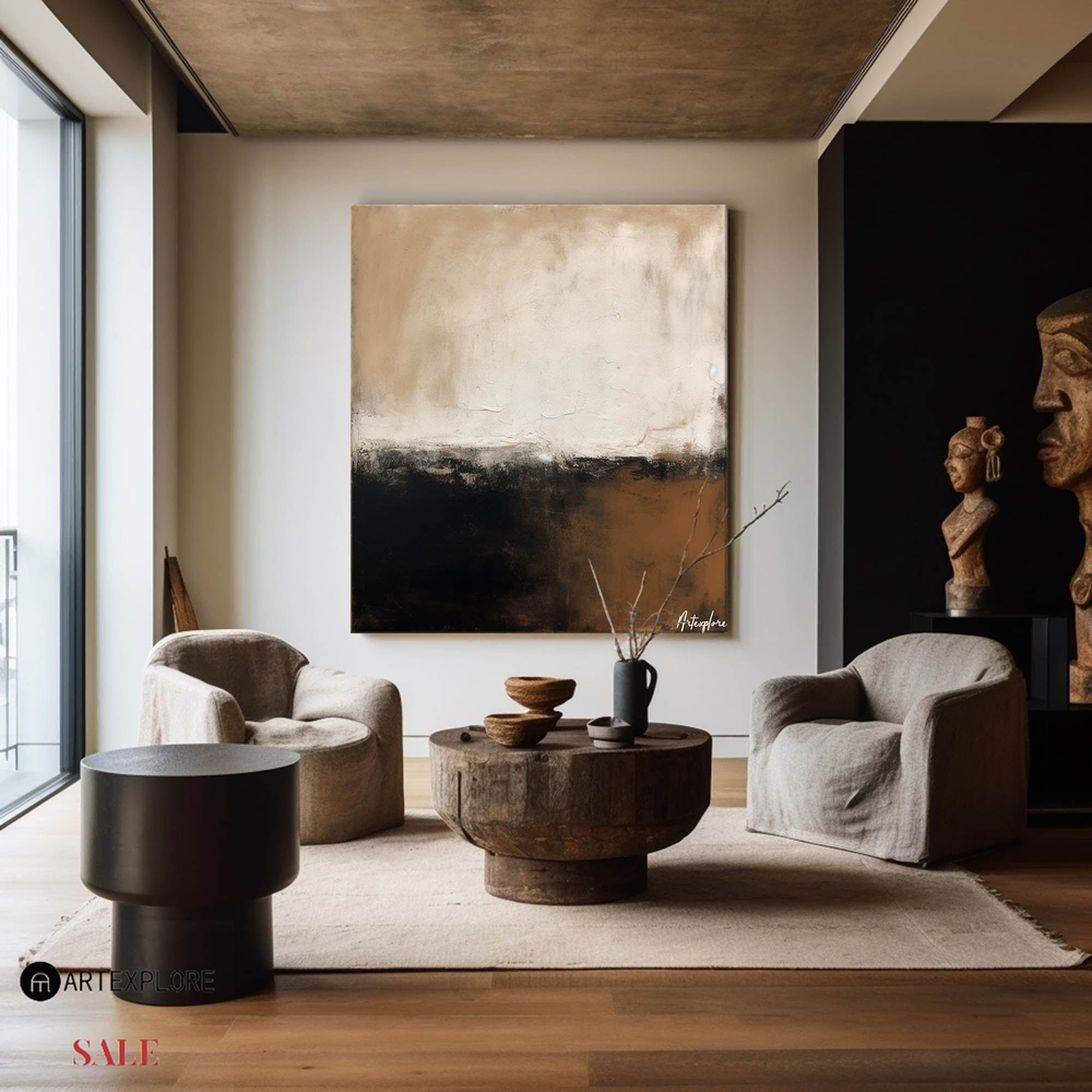 Modern Minimalist Dining Room with Smart Home Integration