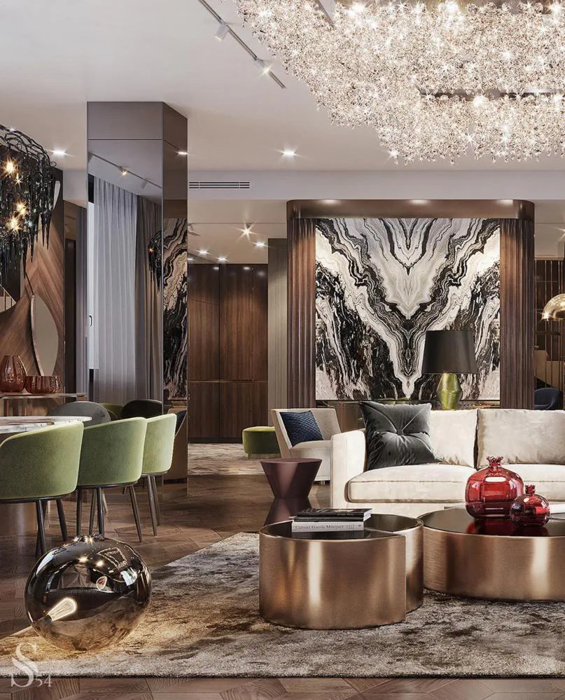 Modern Luxury Living Room Design