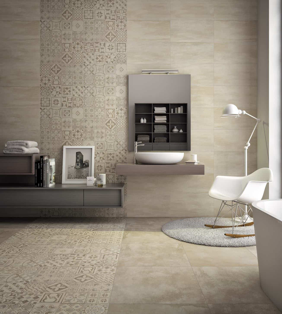 Modern Rustic Bathroom Design for a Successful Restaurateur