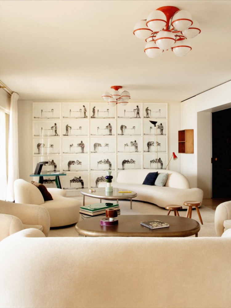 Modern Bauhaus Living Room