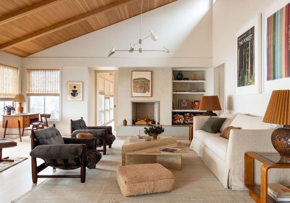 Modern Rustic Living Room Sanctuary