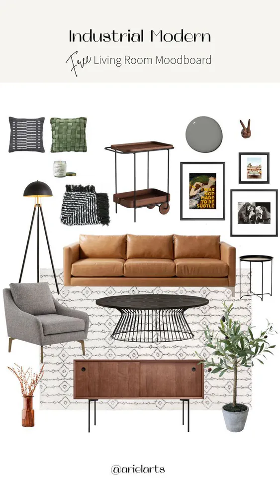 Modern Pet-Friendly Living Room Design