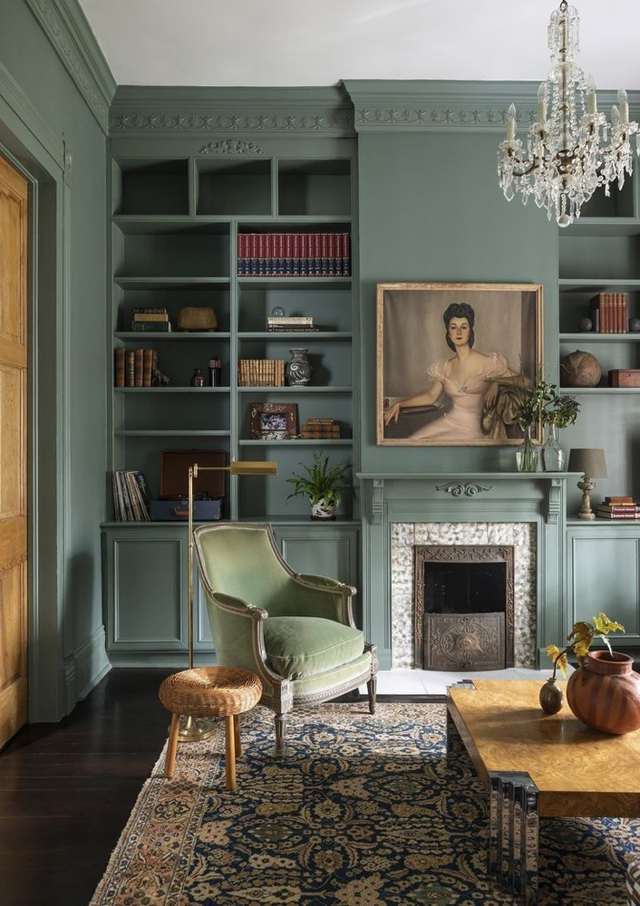 Elegant Vintage Reading Nook