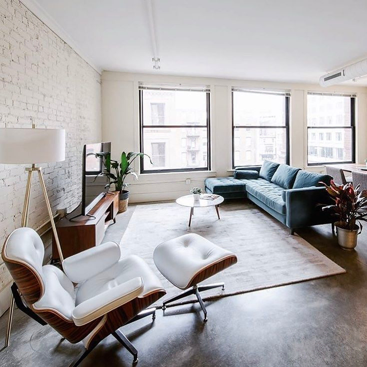 Modern Industrial Living Room