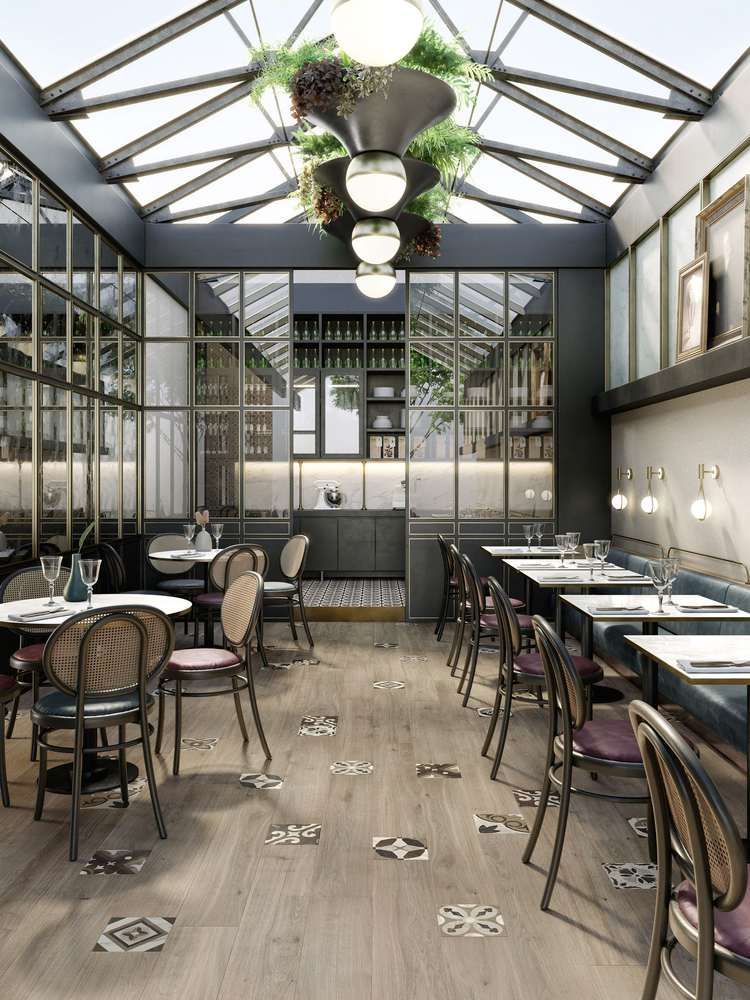 Chic Parisian Dining Retreat