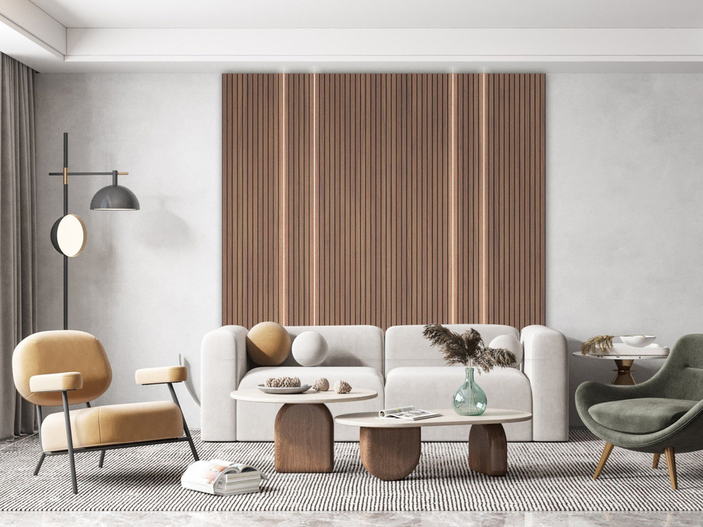 Wabi-sabi Minimalist Living Room