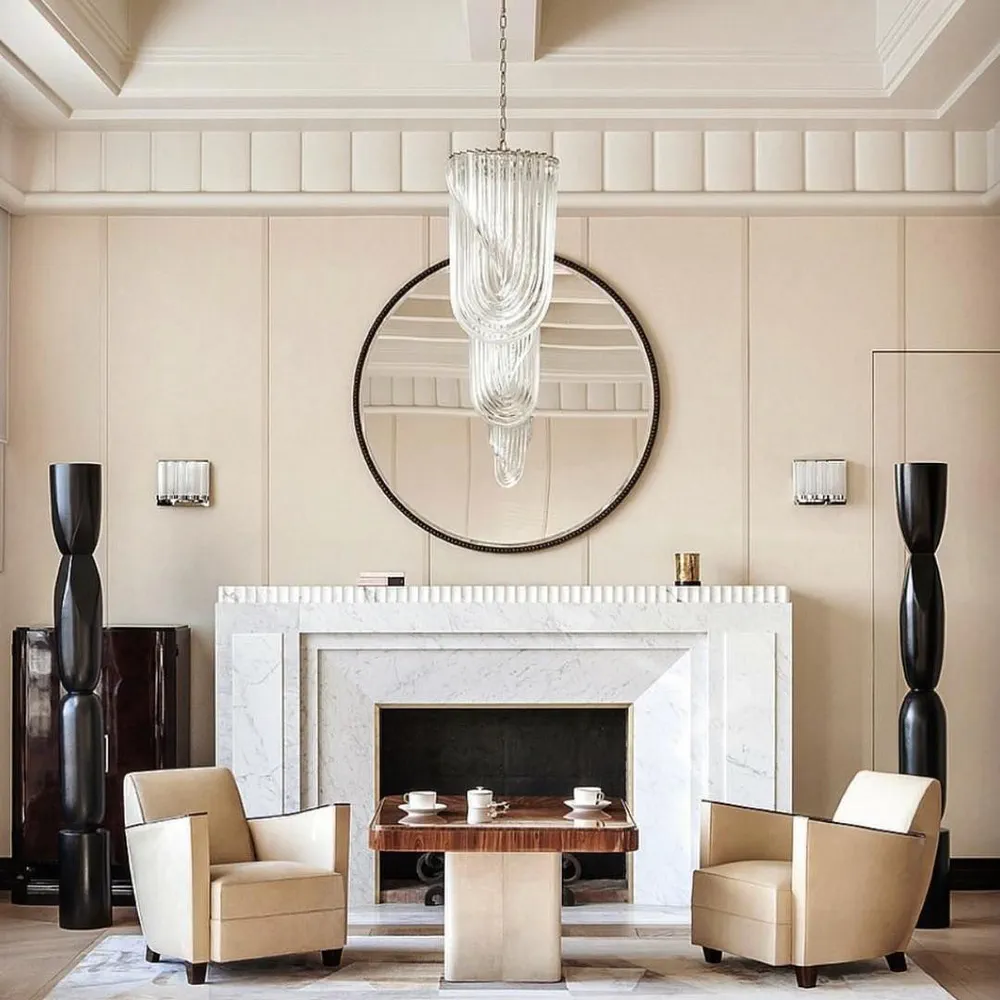 Elegant Bohemian Living Room Design