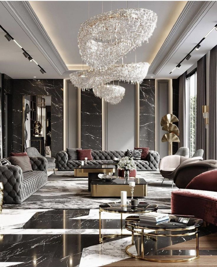 Modern Luxe Living Room Inspiration