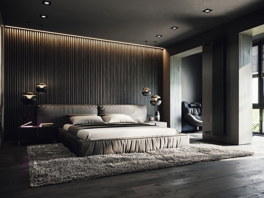 Modern Minimalist Lux Bedroom