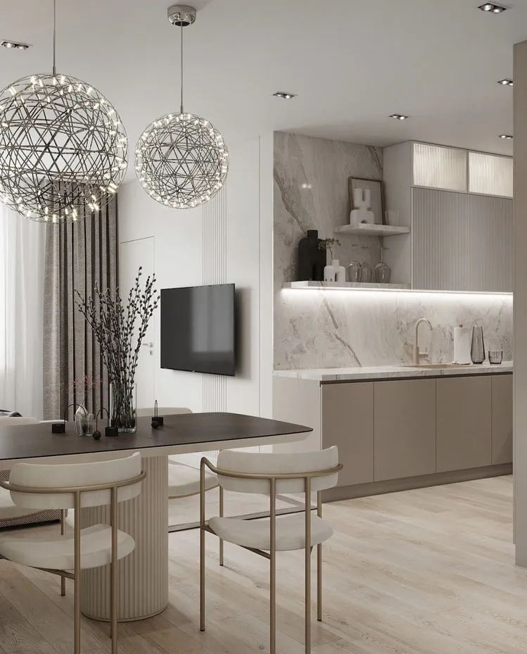 Nordic Noir Castle Interior Transformation