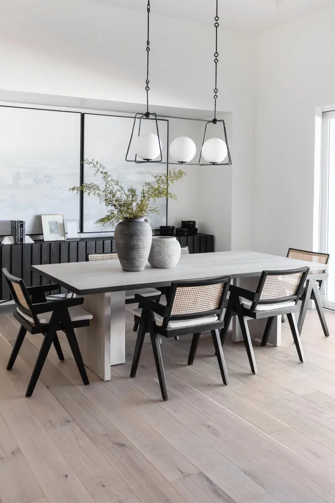 Modern Minimalist Dining Room