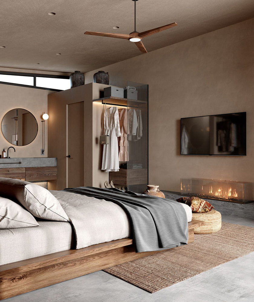 Modern Master Bedroom with Sustainable Design