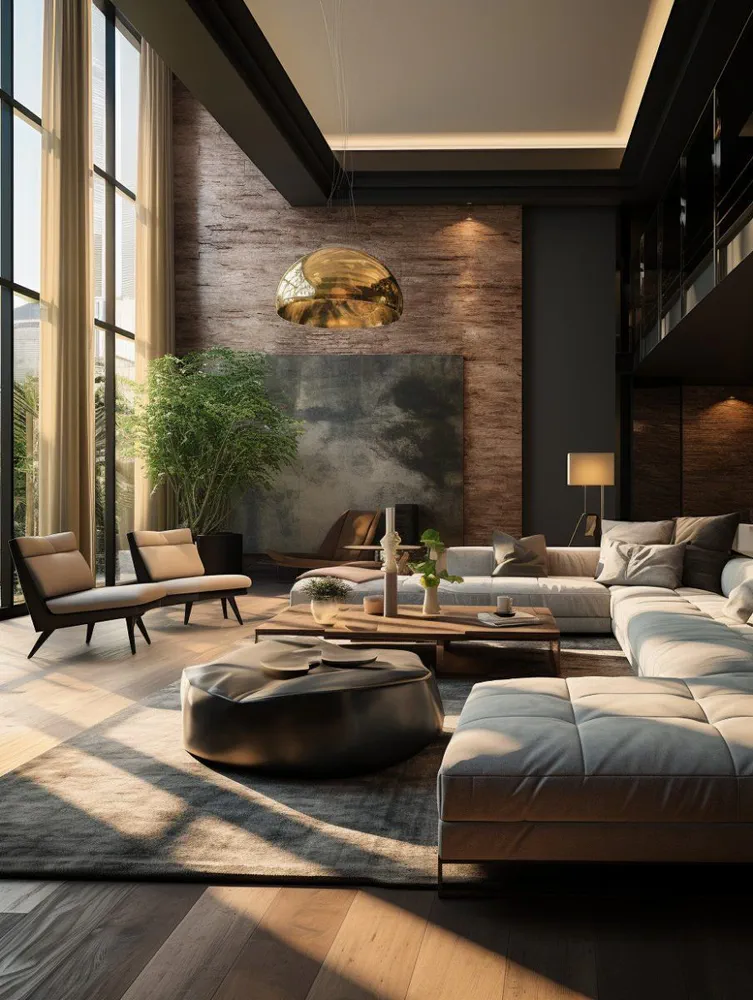 Modern Living Room Design for Aging in Place