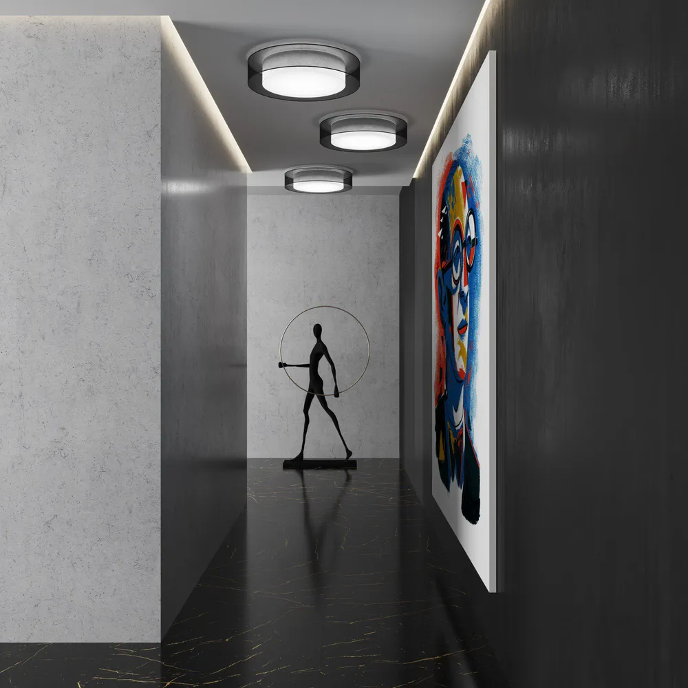 Modern High-Tech Futuristic Penthouse Interior Design