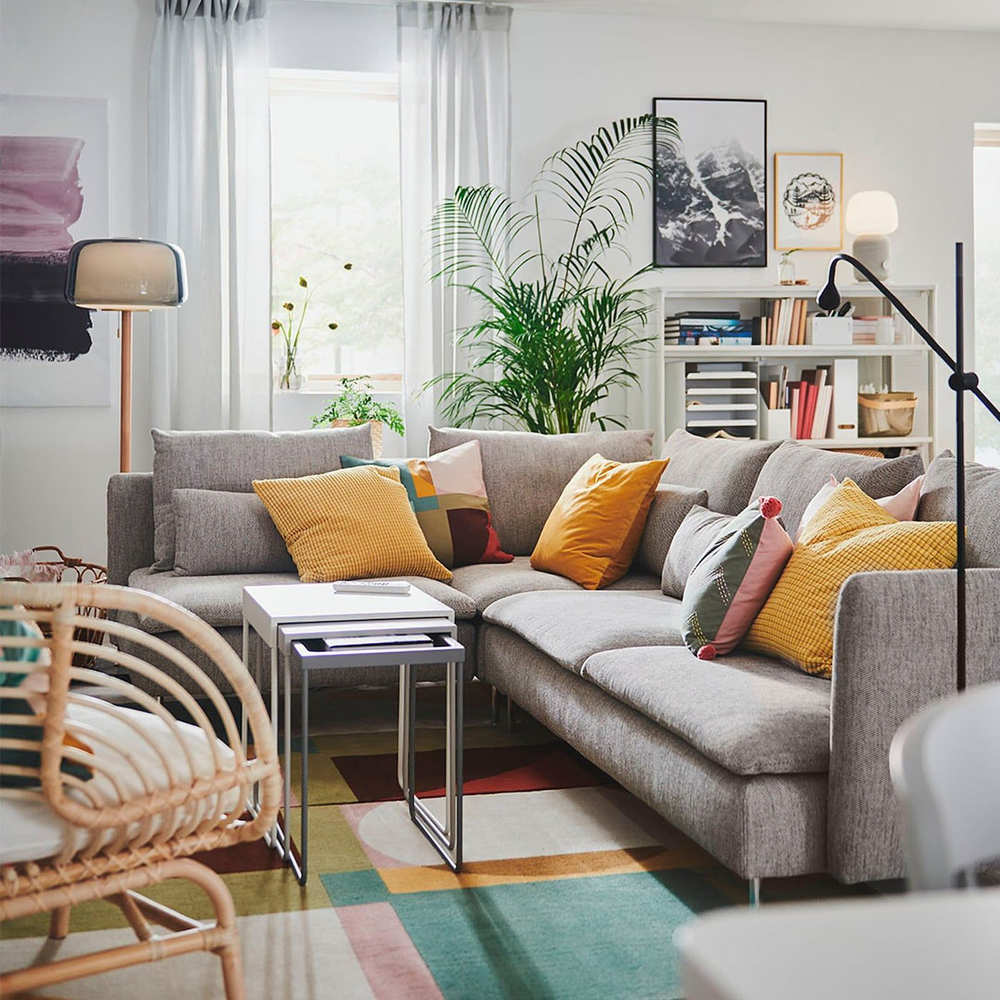 Chic Contemporary Living Room