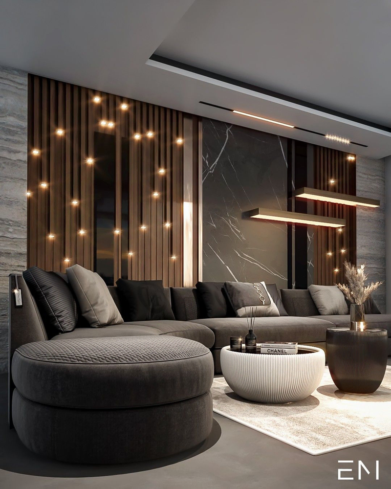 Modern Memphis Living Space Transformation