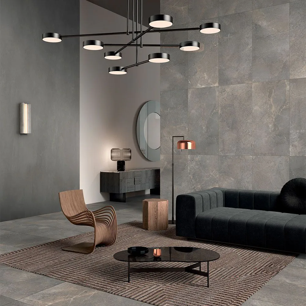 Zen Minimalist Living Room Design: Balancing High-Tech Features with Warm, Inviting Atmosphere
