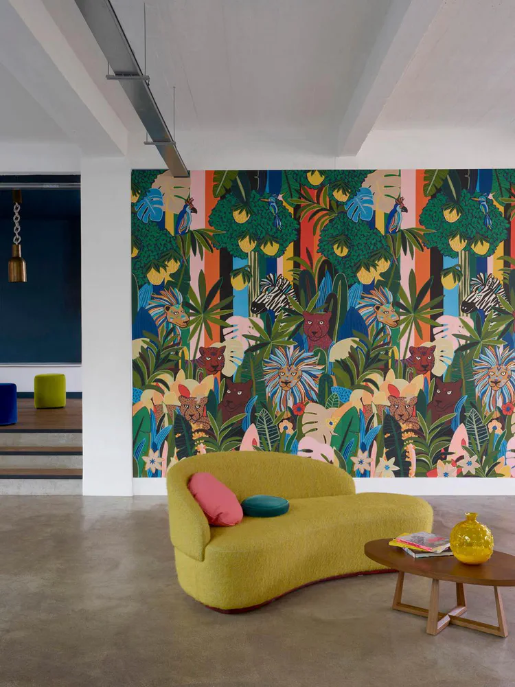 Modern Tropical Urban Loft with Smart Home Integration
