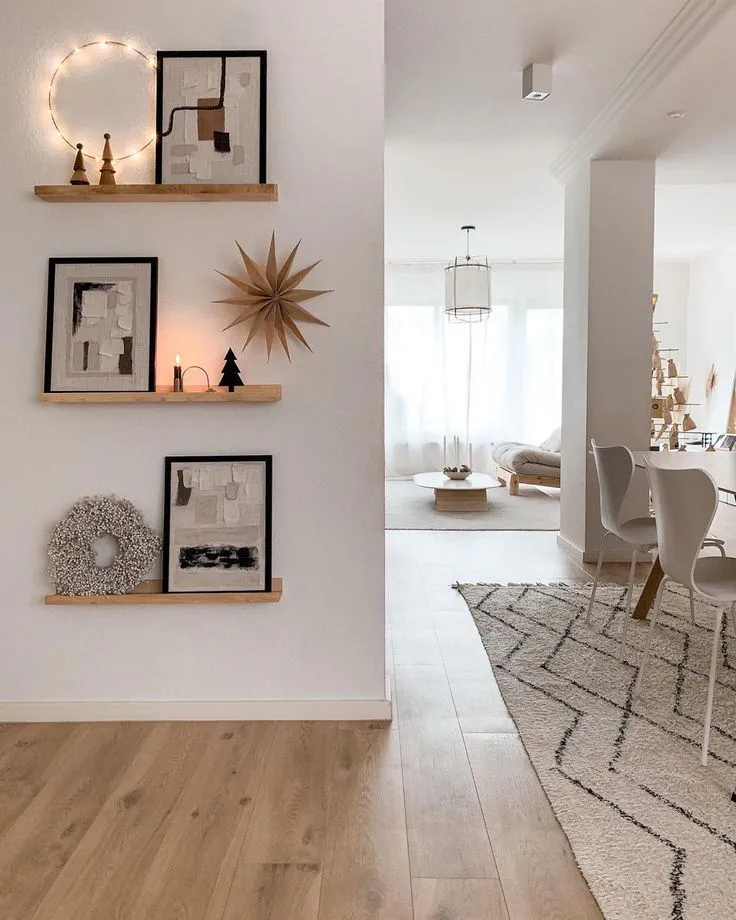 Rustic Modern Living Fusion