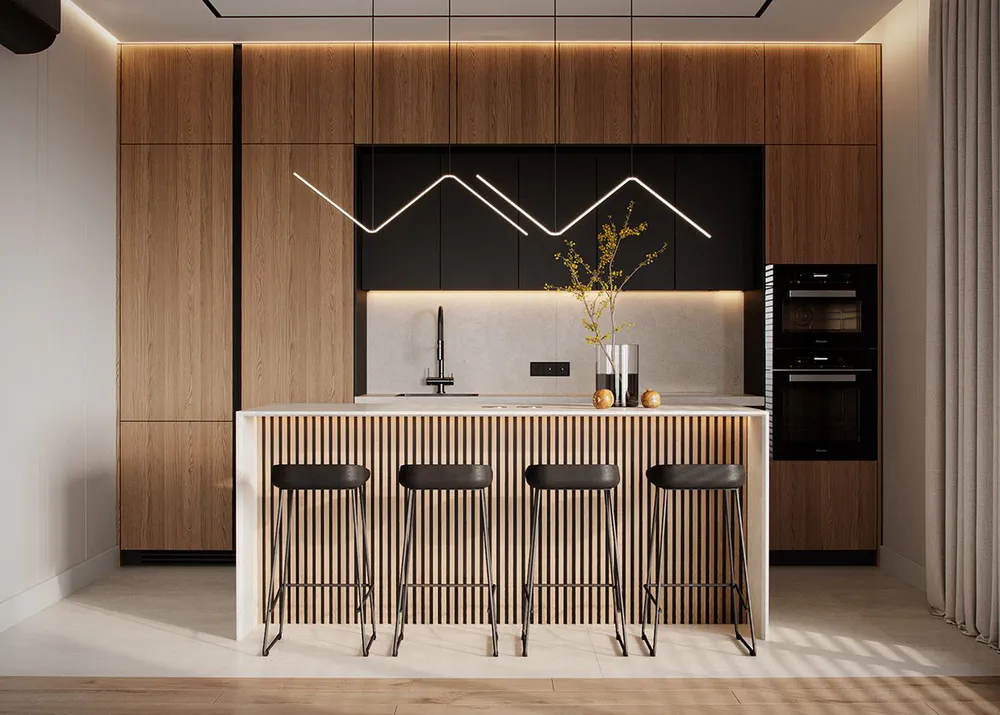 Modern Biophilic Kitchen Design: Sustainable and Stylish