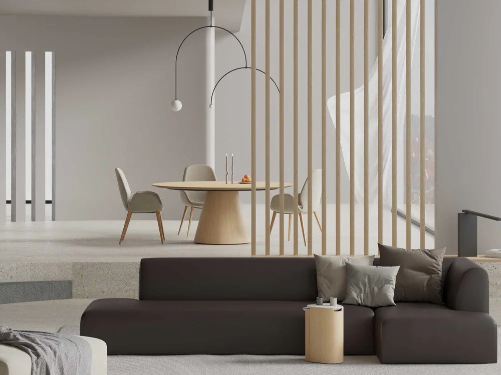 Modern Industrial Living Room Design