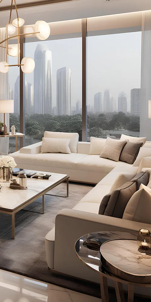 Modern Penthouse Renovation: Maximizing City and Sea Views
