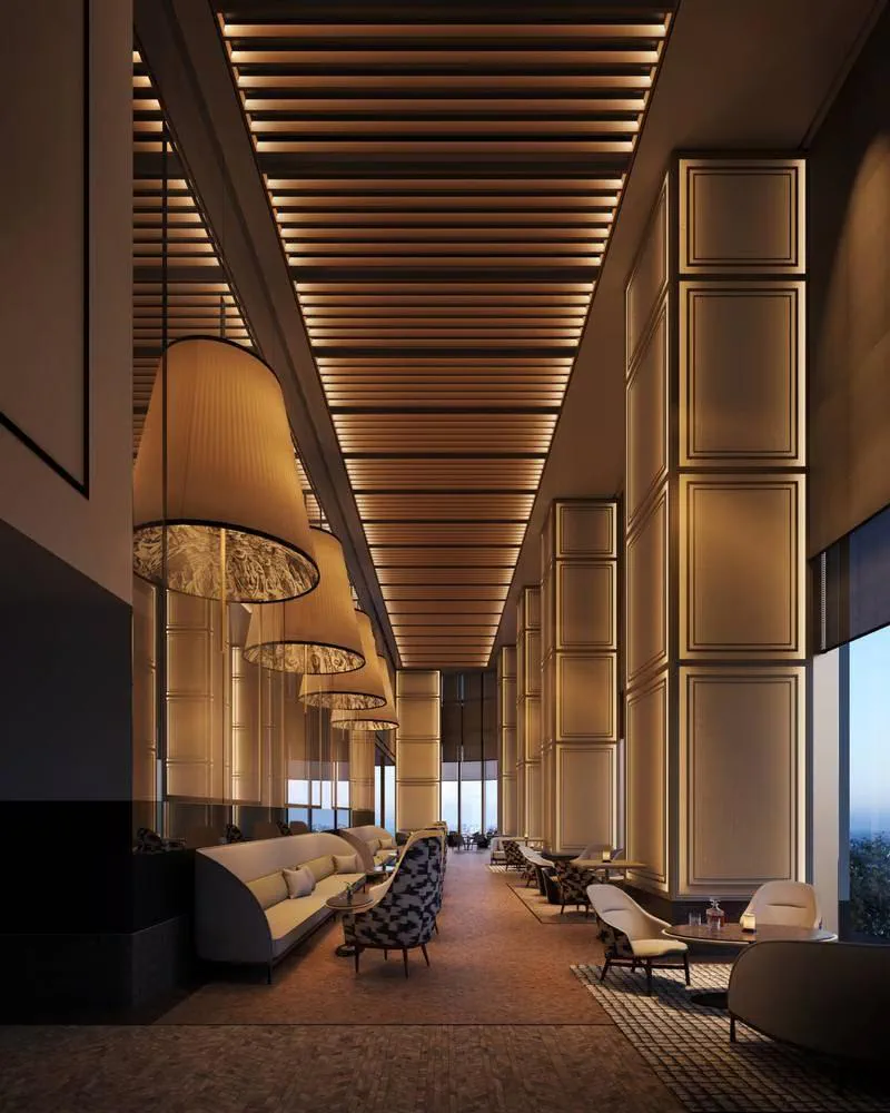 Modern Urban Loft Lobby Design