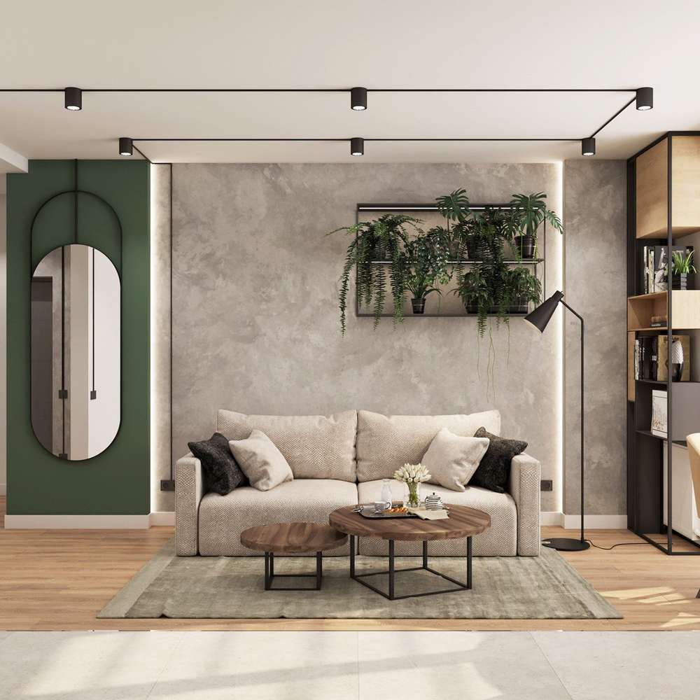 Modern Memphis Living Space Transformation