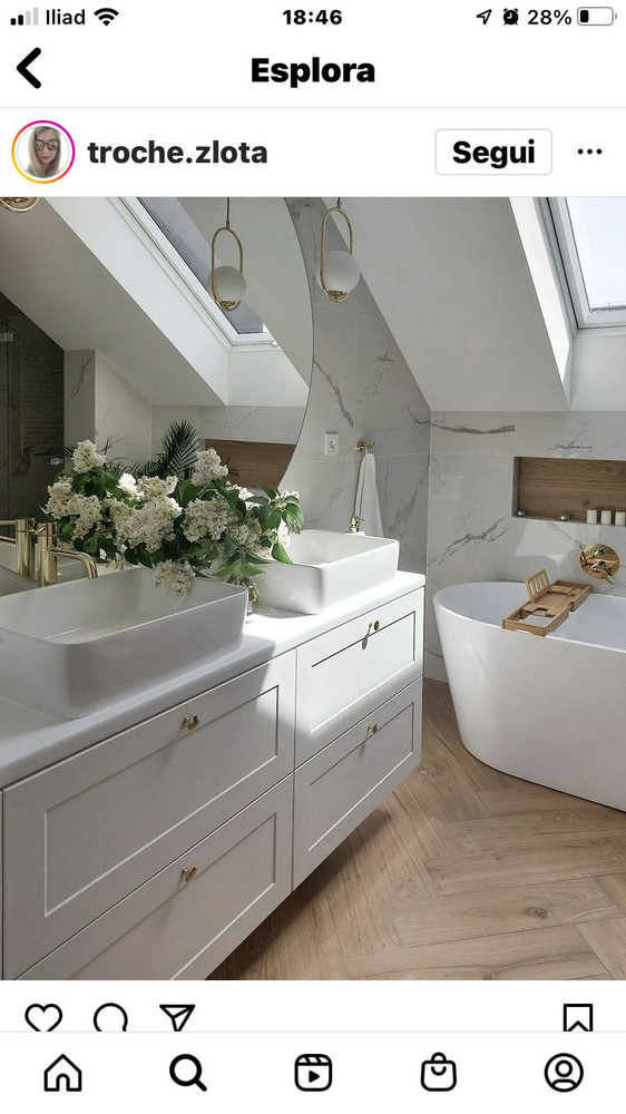 Elegant Modern Coastal Bathroom