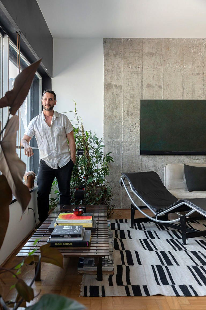 Modern Industrial Living Room Transformation