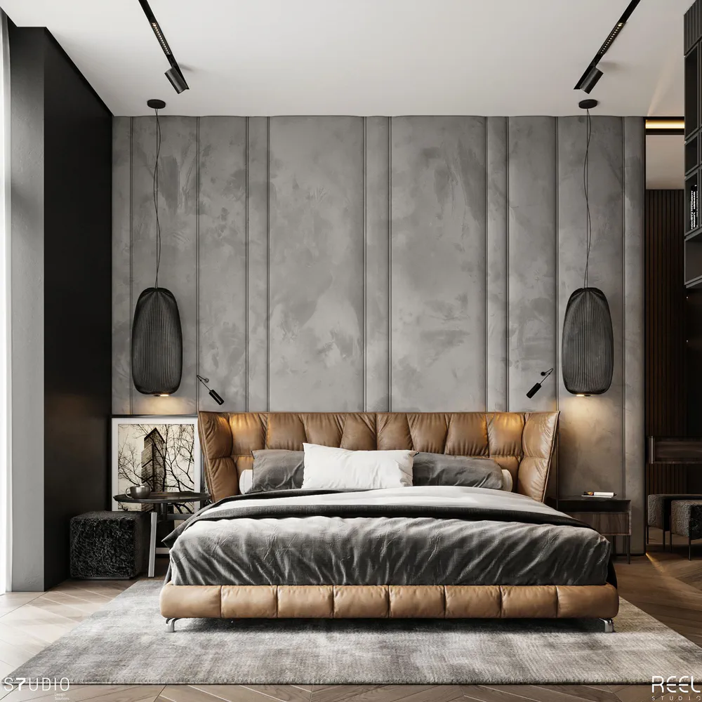 Futuristic Bedroom with Sustainable Design