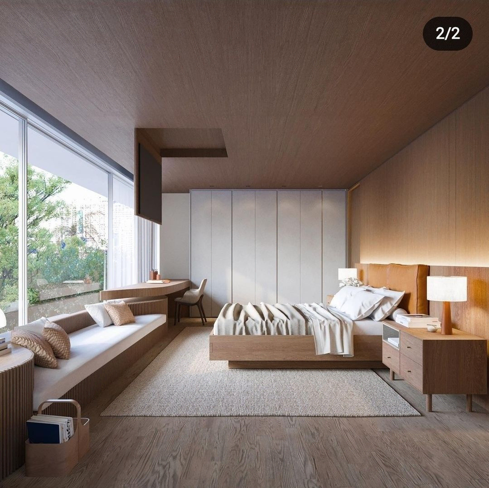 Modern Wabi-Sabi Bedroom Oasis