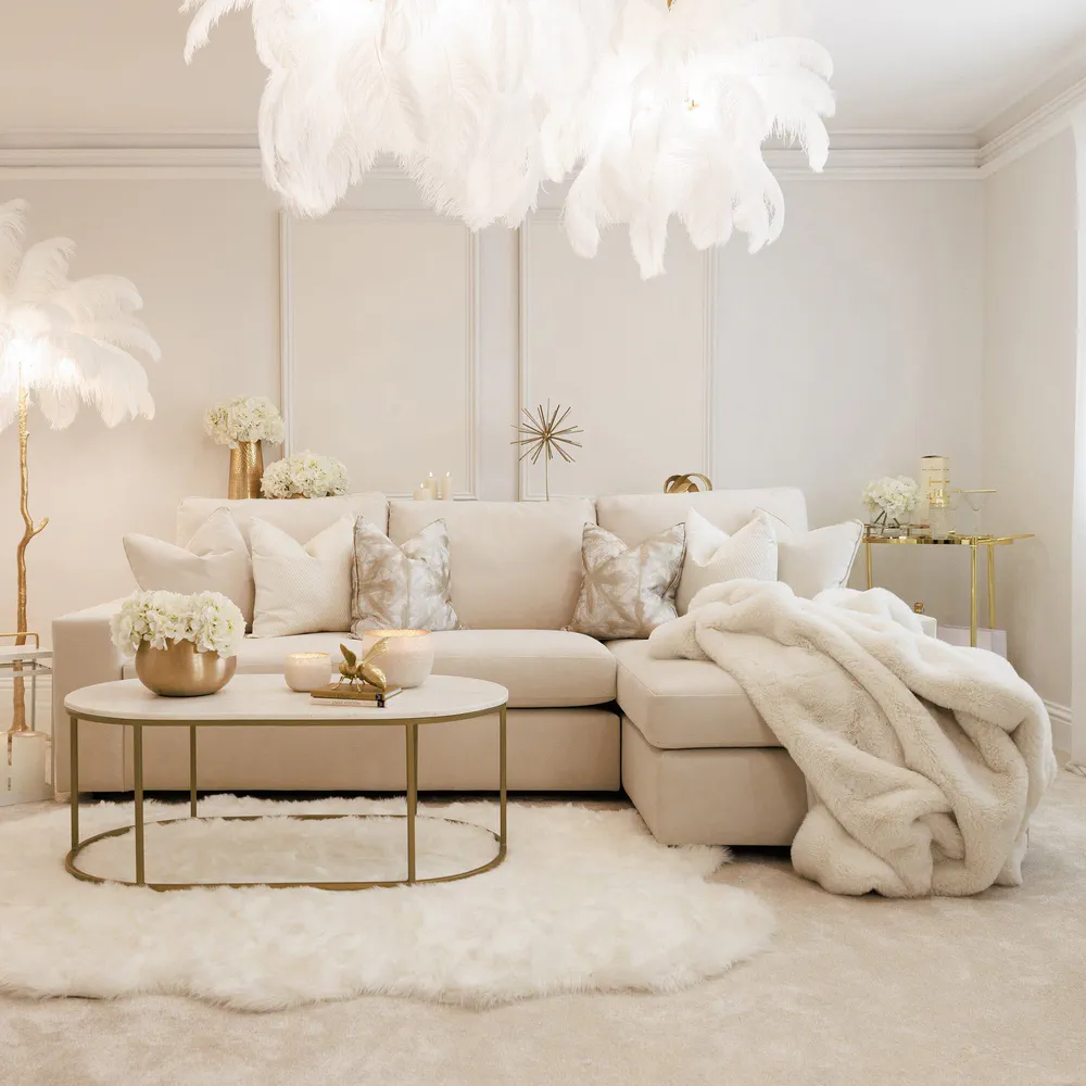 Modern Moroccan-Influenced Living Room Design