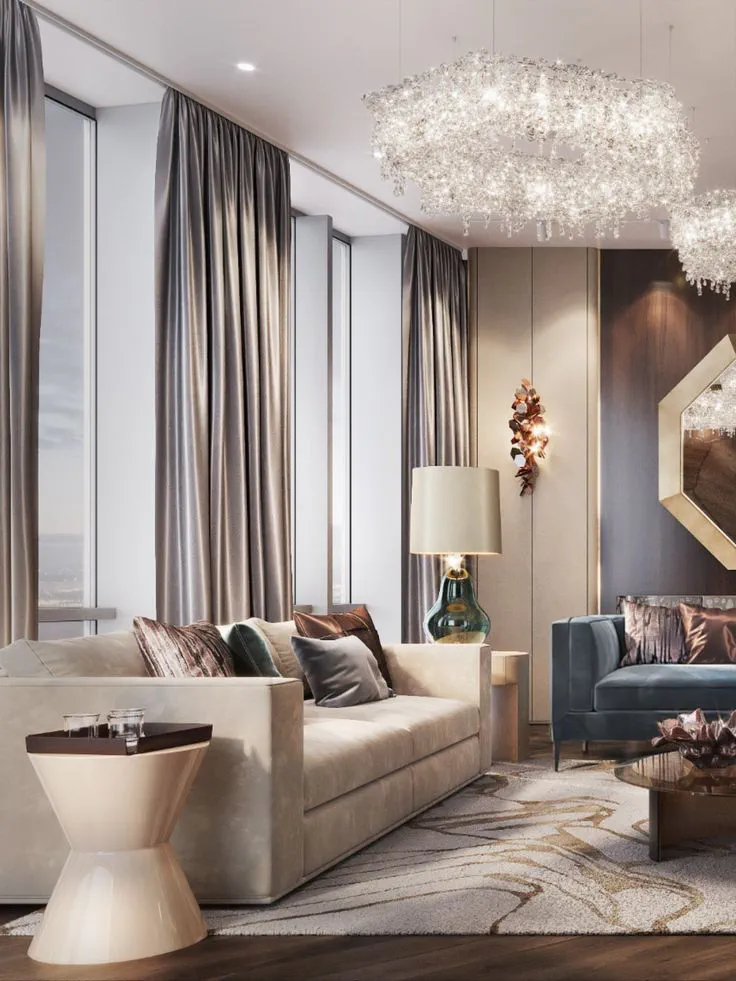 Modern Luxury Living Room Design