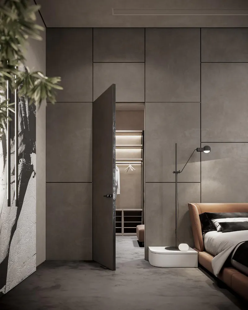 Futuristic Bedroom with Sustainable Design