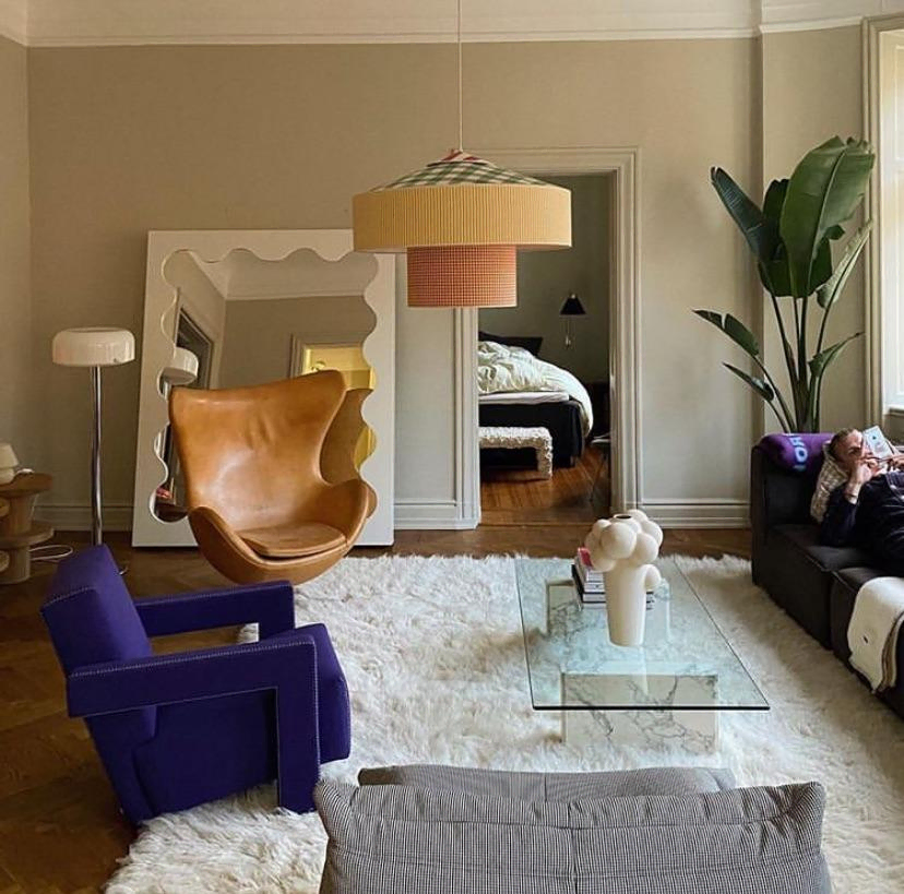 Chic Eclectic Living Room Design
