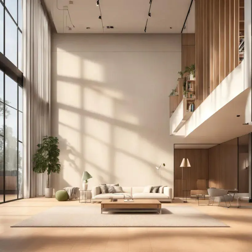 Modern Bohemian Chic Living Room Design