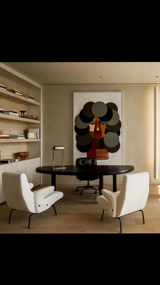 Elegant Modern Home Office Serenity