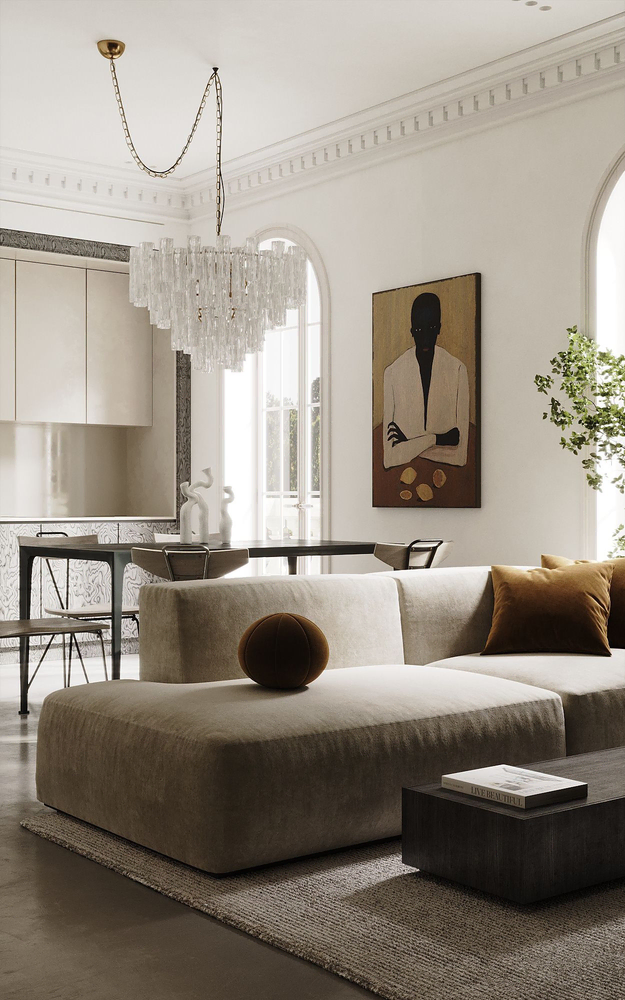 French Provincial Living Room Design: A Showcase Home for Entertaining Clients
